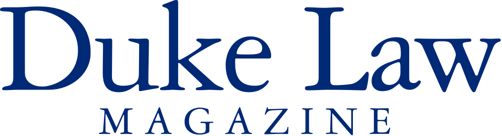 Duke Law Magazine logo